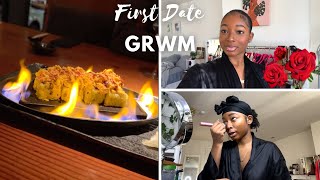 GRWM FOR MY FIRST DATE (WE MET ON HINGE!!) | I almost didn't go...