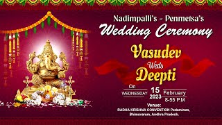 Vasudev + Deepti Wedding Ceremony