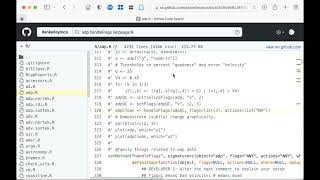 github code-search: initial (good) impression