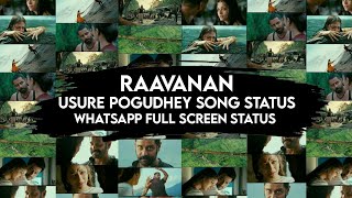 Raavanan - Usure Pogudhey Song Status #ARRahman #Vikram #AishwaryaRai