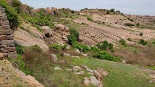 Ranamandala anjaneya Swamy temple orund mountains