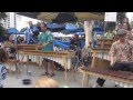 Masanga Marimba Ensemble at Santa Monica Farmers's Market.