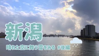 【新潟 観光】夜行バスで、晴れた空に降る雪を見に行きたいVtuber  後編【旅行 Vlog】