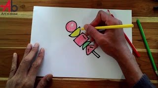 How To Draw Barbeque step by step