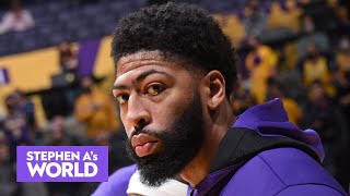 Stephen A.: Anthony Davis looked 'unmotivated' in play-in and needs to show up! | Stephen A's World