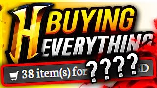 Buying EVERYTHING on the Hypixel Store