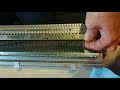 inside the brother 930 knitting machine bed