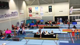 Rosaly Kolthof halve finale Osdorp balk