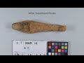 conserving egyptian shabti timelapse