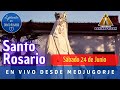 SANTO ROSARIO DE HOY DESDE MEDJUGORJE SABADO 24 DE JUNIO 2023