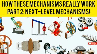Mechanical Movements Part 2 | Mechanical Engineering Design Explained with Animation
