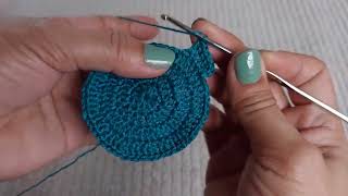 GLASS HOLDER CROCHET/SIMPLE PATTERN