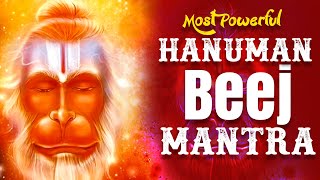 Powerful Shri Hanuman Beej Mantra 108 Times | Mantra For Protection & Remove All Of Your Obstacle
