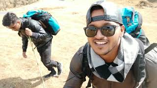 Sandakphu trek Maneybhanjang to Tonglu 28 January Part 1