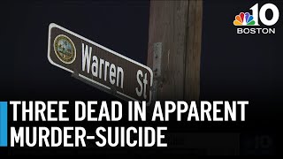 Three dead in apparent murder-suicide in Lowell