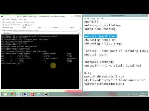 NET-SNMP installation and configuration on Linux NET-SNMP installation and configuration on Linux