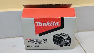 Makita Battery 40V max, 5Ah Code : BL4050F