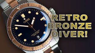 Bronze two-tone done right?! (Oris Divers Sixty-Five Review)