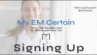 myEMcertain.com - How to Register