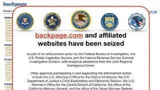 Classified ad website backpage.com seized