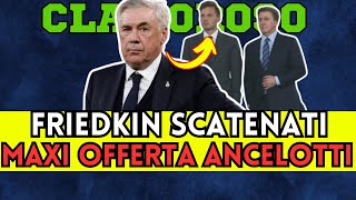 BOMBA DI MERCATO! ANCELOTTI ALLA ROMA? 💣 FRIEDKIN ALL-IN PER IL GRANDE COLPO! 😱