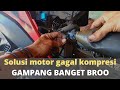 penyebab dan cara mengatasi motor hilang kompresi