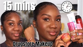 15 Minute Drugstore Makeup Tutorial For Beginners