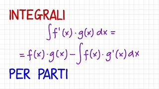 INTEGRALI - integrazione per parti  _ NT53 _ CG801