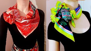 Scarf styles |😍20+ best way to wear your scarf -you really need to watch !