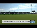 Lexington Sporting Club shows off new stadium ahead of first match