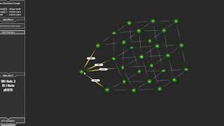Data Visualization - MOVIE DATA Force-Directed Graph | Fruchterman-Reingold Algorithm | Unity Neo4j