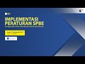 Implementasi Peraturan SPBE Menggunakan Sistem Manajemen Keamanan Informasi