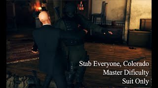 Hitman 2 - Master Difficulty Colorado - Stab Everyone Suit Only