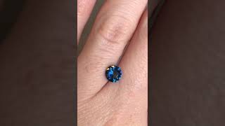 1.15ct round sapphire by Anueva Jewelry