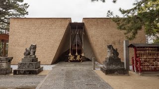 建築103　Torikai Hachiman Gu Designed by Ninomiya Sekkei：鳥飼八幡宮　二宮設計デザイン