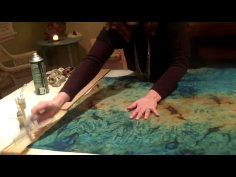 Nancy's craft No sew roller shade Nancy's craft No sew roller shade
