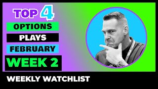 Top 4 Options - XLNX, ETSY, QCOM, QDEL these will make some good moves this week.