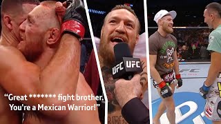 Victory or Defeat: Conor McGregor always pays respect to UFC opponents after the fight