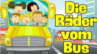 Die Räder vom Bus | Kinderlieder zum Mitsingen und Bewegen | Cartoons und Kinderlieder | Kinderreime