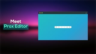 PROX EDITOR PREVIEW | Video editor created using Python and eel