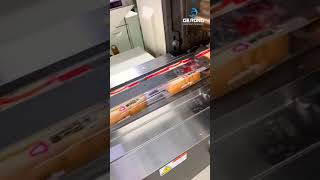 Slice Toast Brot Flow Type Kissenbeutel Verpackungsmaschine Laufendes Video