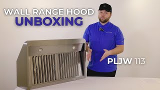 Proline Range Hoods PLJW 113 Unboxing Video