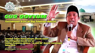 Ngaji Nuzulul Qur'an Bersama Gus Qoyyum di PP Modern Al-Qur'an Buaran Pekalongan