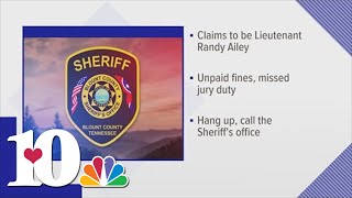 Blount Co. Sheriff's Office warns about scam that cost a victim $1,000