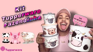 KIT FAZENDINHA FARM TUPPERWARE | COMPLETO - Rockfildy