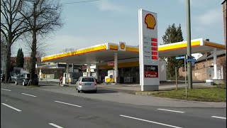 Iserlohn Mendener Straße Umbau der Shell-Tankstelle 29.02.2020