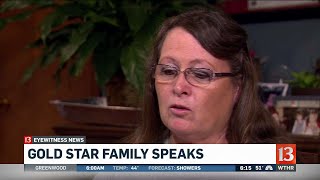 Gold Star family responds