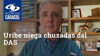 “Este es un problema político”: expresidente Uribe niega chuzadas del DAS