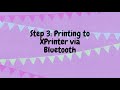 shopee waybill printing using xprinter and iphone