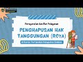 PERSYARATAN DAN PROSEDUR PENYELESAIAN LAYANAN PENGHAPUSAN HAK TANGGUNGAN (ROYA).